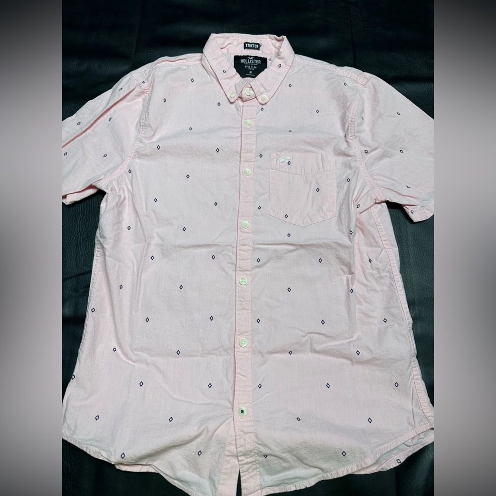 Hollister Short Sleeve Button Down Shirt